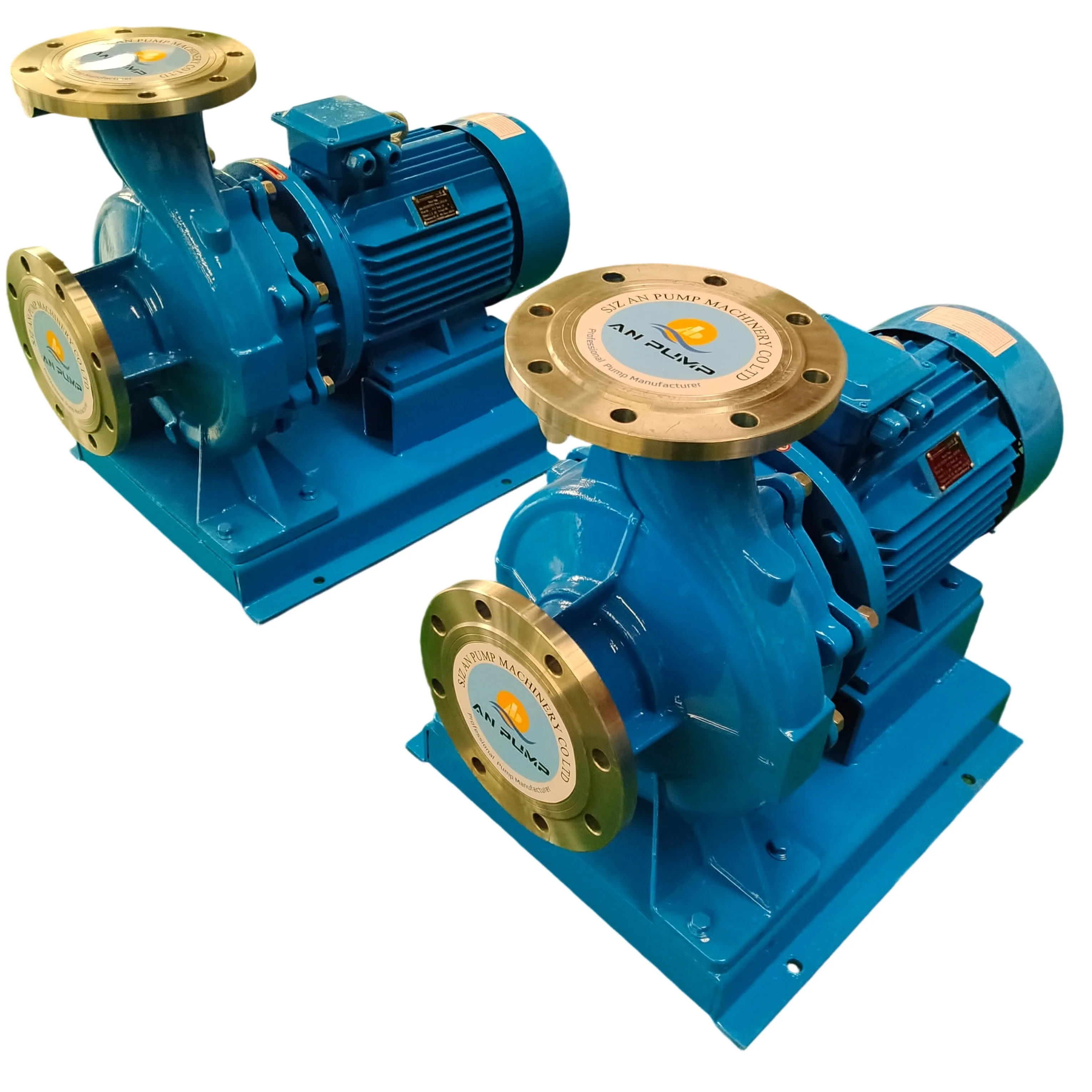 2 Inch Electric Monoblock Water Pump Booster Durable Stainless Steel Iron 75kw Motor Farm Inline Farm Irrigation Wastewater