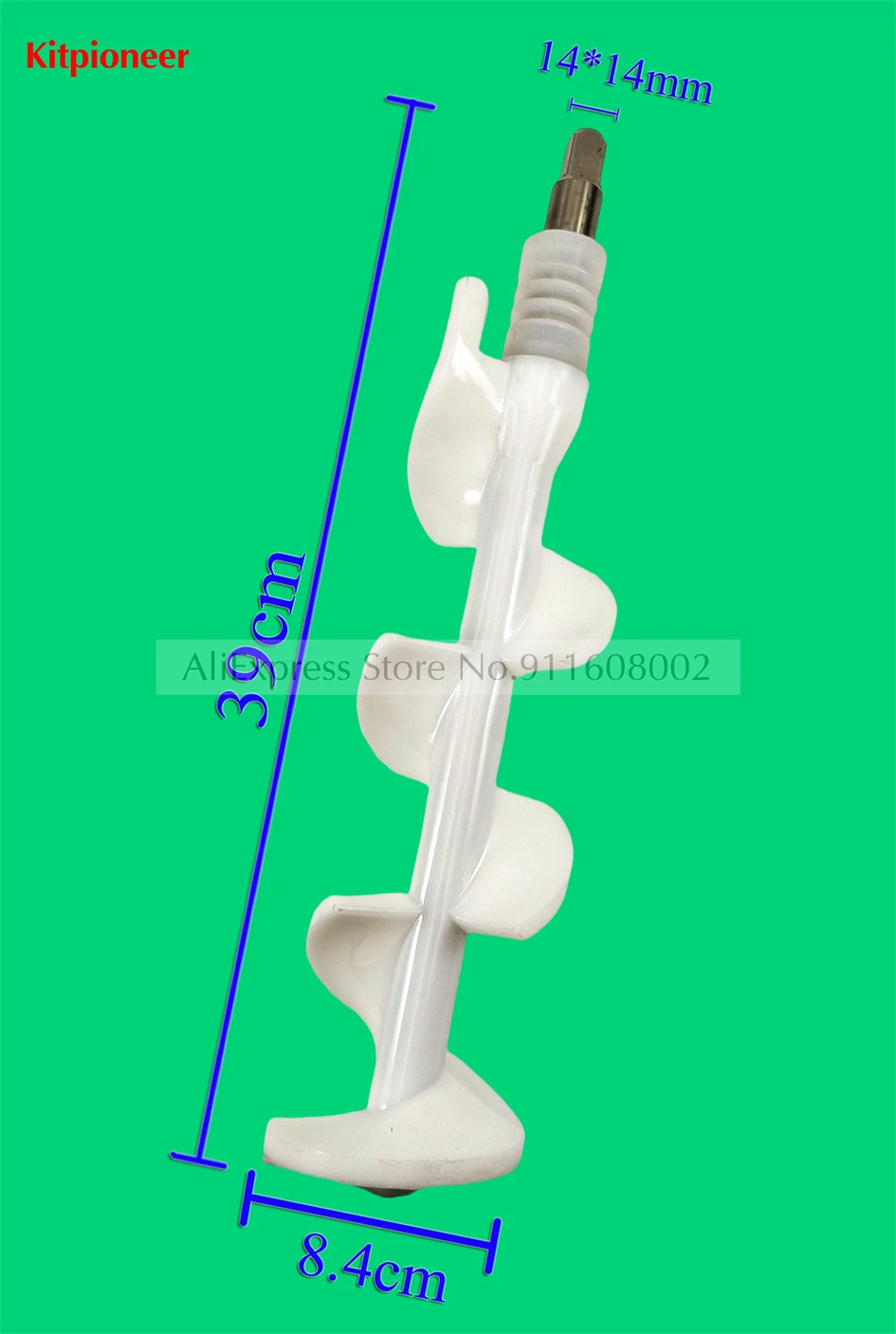 1 مجموعة النمام قضيب 39 سنتيمتر المحرض رمح المناسب ل VSP25 لينة خدمة آلات الآيس كريم اكسسوارات 8.4 سنتيمتر القطر الخارجي