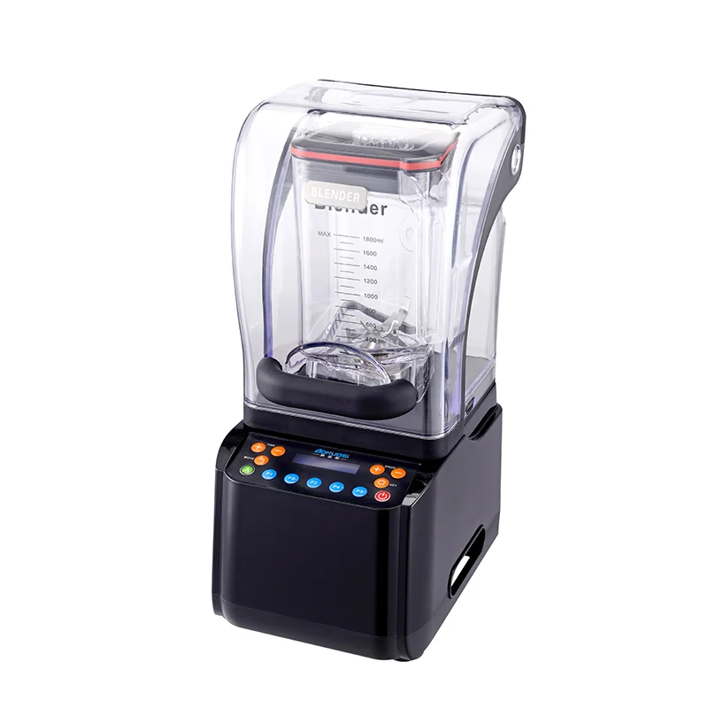 

Factory Supply Household Strong Power Ice Drink Juicer Mixer Commercial Blenders Electric Plastic Pure Copper Motor Push Button