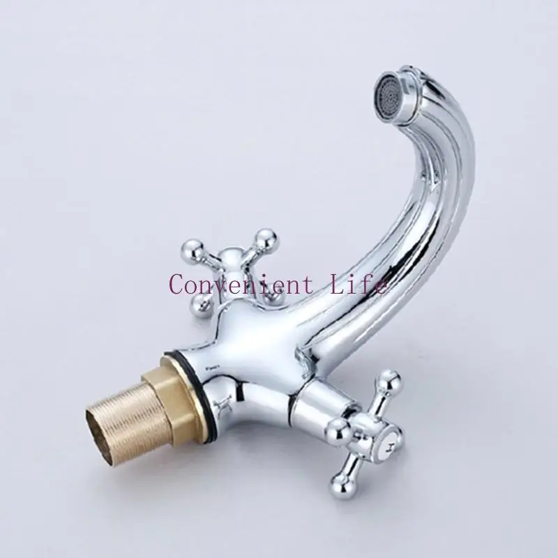 

L1EE 4 Inch 2 Handles Bathroom Sink Faucets for Home Hotel Sink Tap