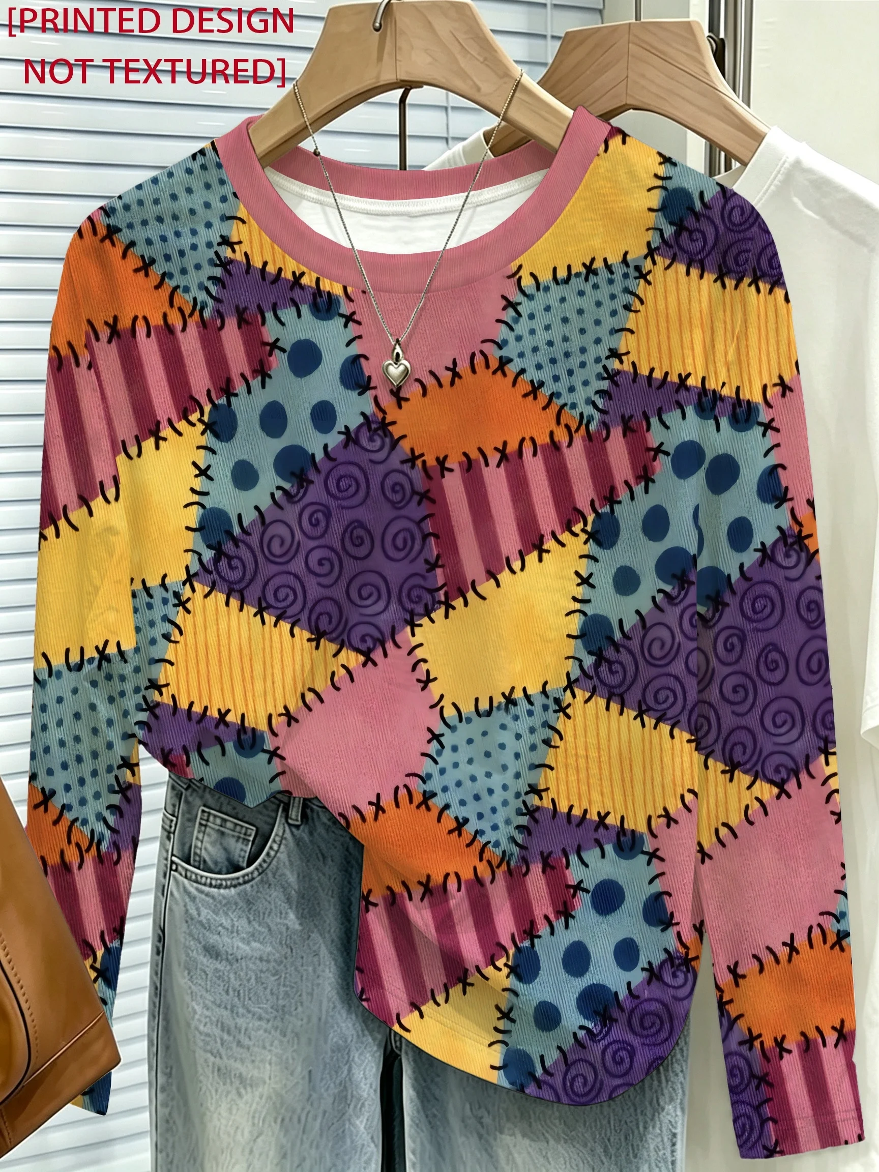 Kadın Tişörtü Patchwork Kapito - Winter Clothes incelemesi ve fiyatı