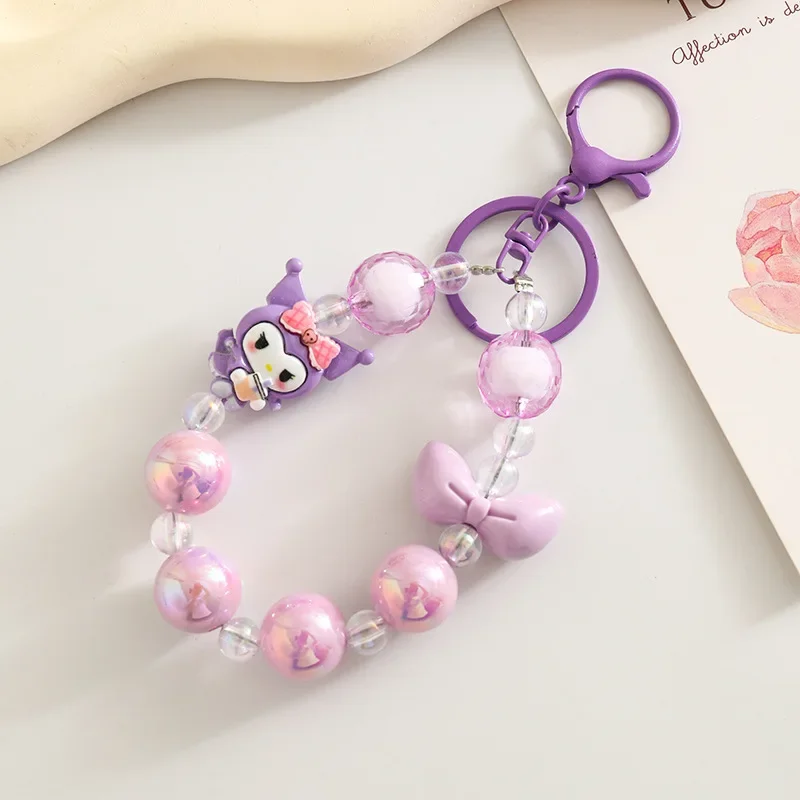 สายคล้องโทรศัพท์มือถือลายการ์ตูนซานริโอ้, พวงกุญแจเฮลโลคิตตี้สุดสร้างสรรค์, จี้กระเป๋าสำหรับสาวๆ, เครื่องประดับแฟชั่นน้องหมาคาวาอี้, ของขวัญ