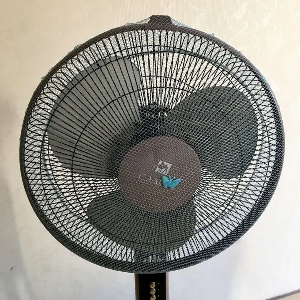 1Pcs for Baby Kids Finger Protector Electric Fan Protective Cover Summer Kids Finger Guards Dust Cover Mesh Round Fan Dia 38cm