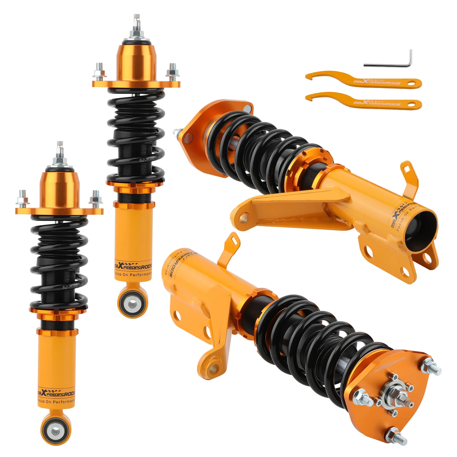 

Coilover Struts Kit for Acura RSX Type S Base 02-06 Adjustable Damper & Height Coilover Lowering Suspension Shocks Struts