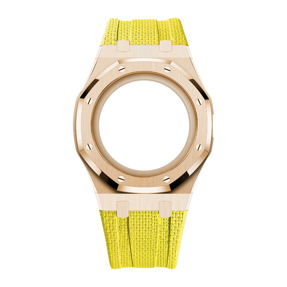 Luxury Stainless Steel Case+Stainless Steel Strap For For Swatch X AP Royal POP Pocket Changer To Wristwatch image 3