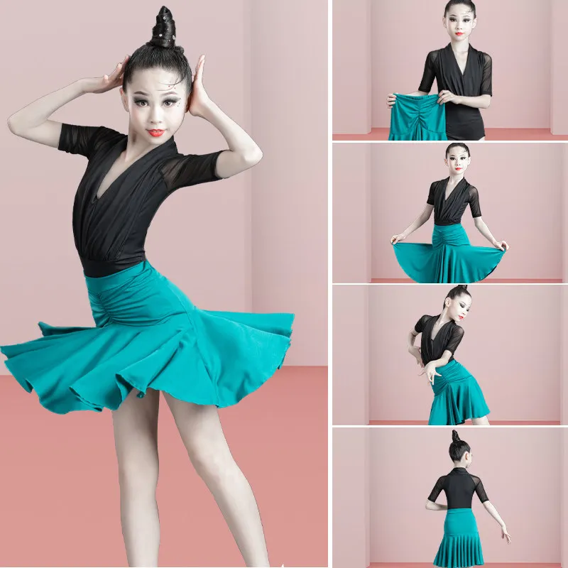 Latin Dance Uniform 2026 New Exam‑Approved Tailored Outfit Professional Contest Attire Rehearsal Event Weekend Workout Dancewear