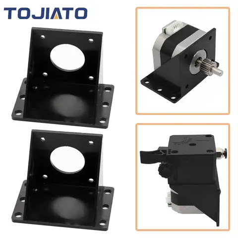 NEMA 17 Steppr Motor Accessories Plastic Bracket Support Mounting L Type Mount 42 Stepping Stepper Motor Titan Extruder Bracket