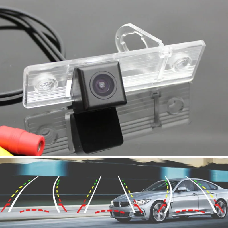 Car Intelligent Dynamic Trajectory Rear View Camera FOR Chevrolet Cruze J300 / Holden Cruze Aveo Lova Nexia Lanos Kalos Spark HD