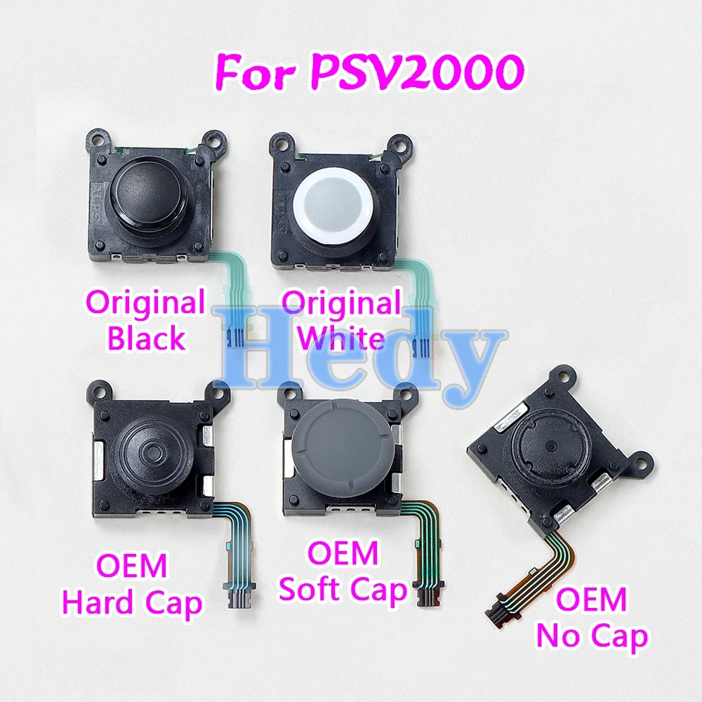 1PCS For PSV2000 Controller Left Right 3D Button Analog Joystick Stick Replacement For PSVita PSV 2000 Thumbstick Rocker