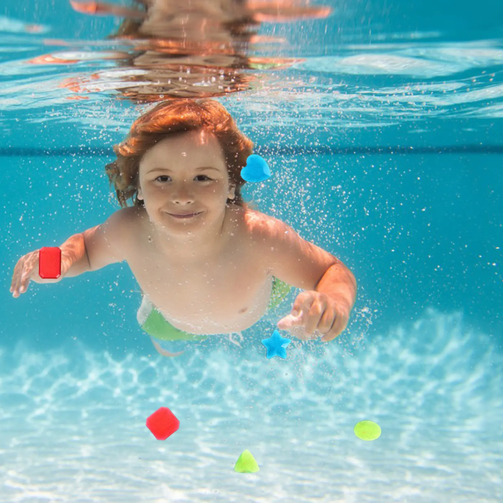 

Набор из 8 акриловых гладких разноцветных камней для дайвинга в бассейне, украшения для детских вечеринок, поиск сокровищ, развлечения в ванной и бассейне