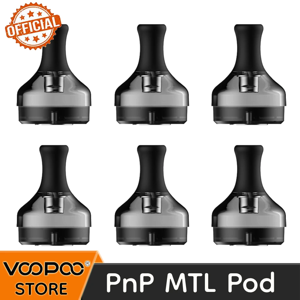 Original VOOPOO PnP MTL Pod Cartridge 2ml MTL Pod Tanks for VOOPOO Argus Pro X Drag X S Max V Suit Pod Mod Electronic Cigarette