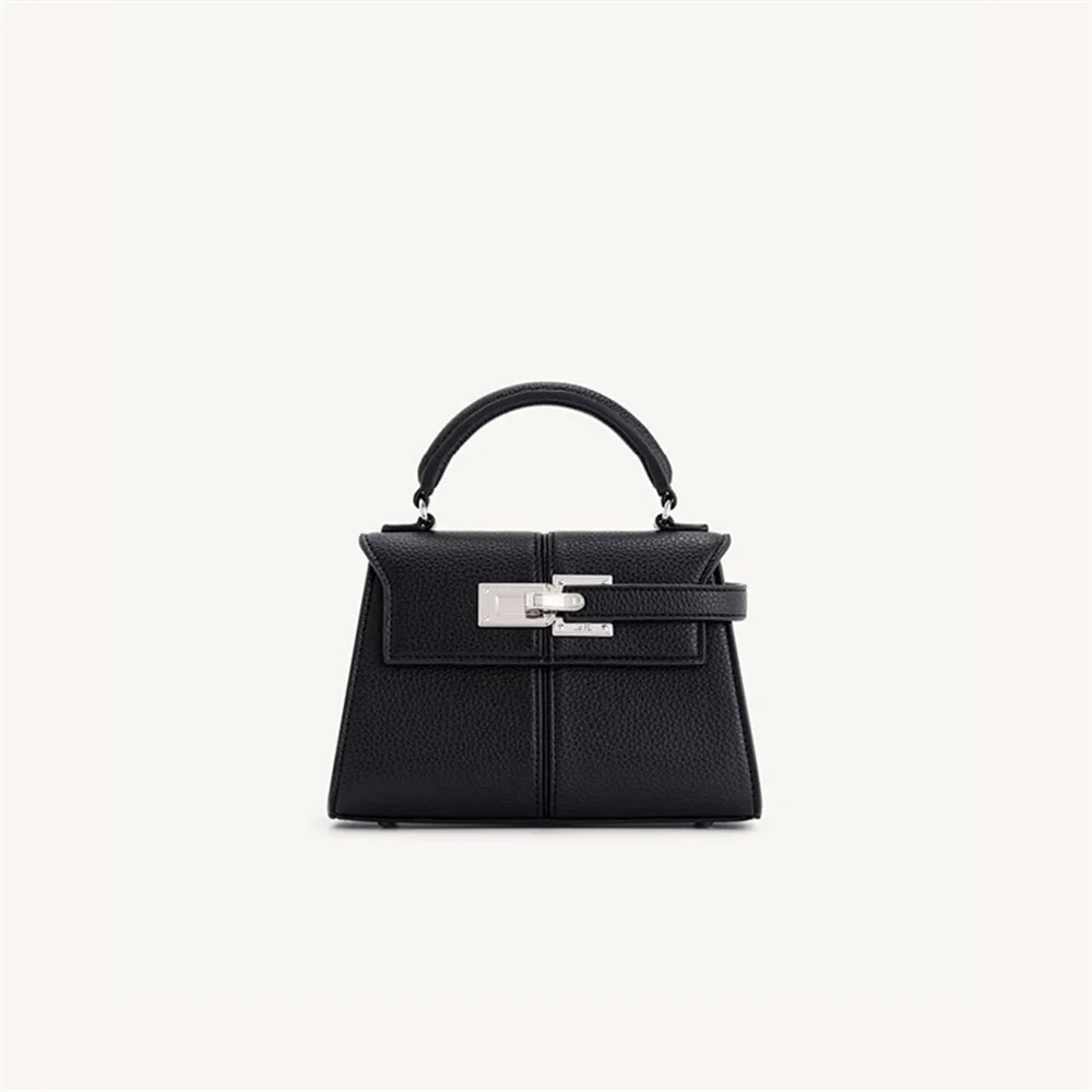 JWPEI Trapezförmige Ledertasche für Damen - Hochwertige, Vielseitige Umhängetasche, Modische und Außergewöhnliche Handtasche, Pendler-Tasche