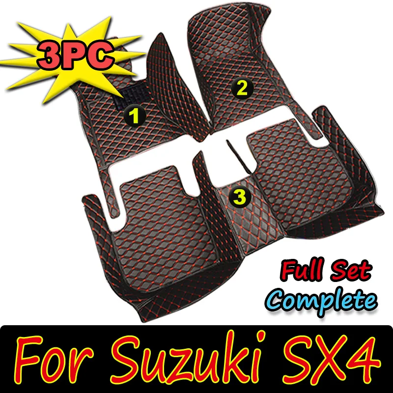 

Car Floor Mats For Suzuki SX4 Hatchback 2018 2017 2016 2015 2014 2013 2012 2011 2010 2009 2008 2007 Carpets Rugs Car Accessories