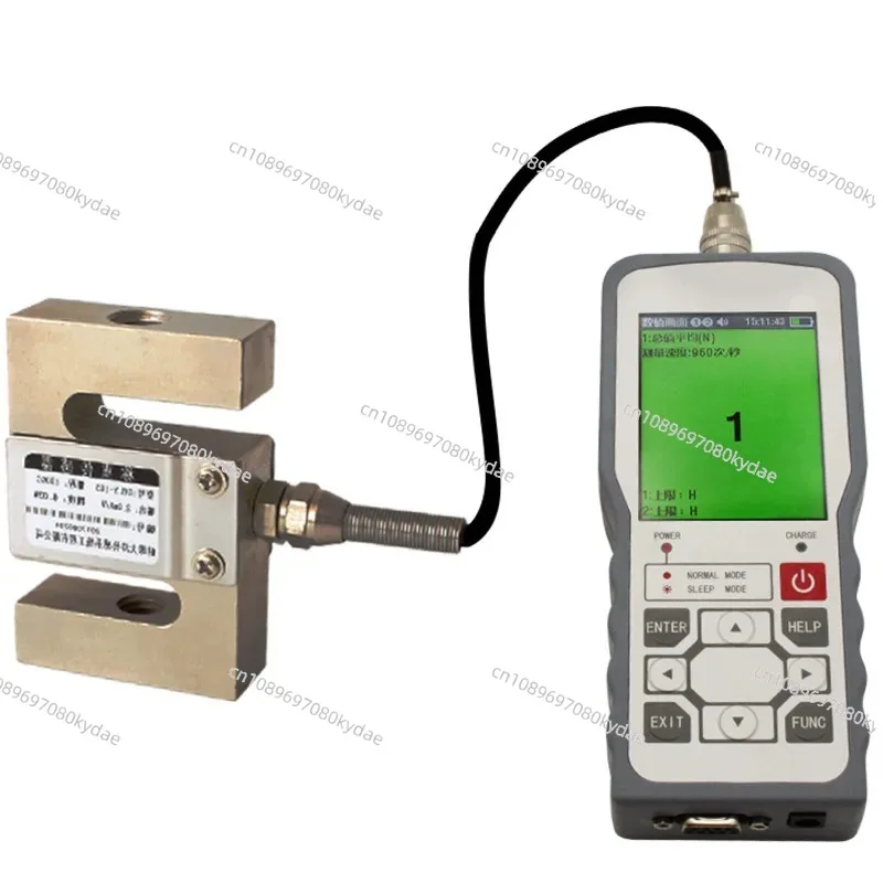 Handheld Push-pull Force High-speed Acquisition Weighing Dynamometer Instrument Portable High-precision Curve Recorder