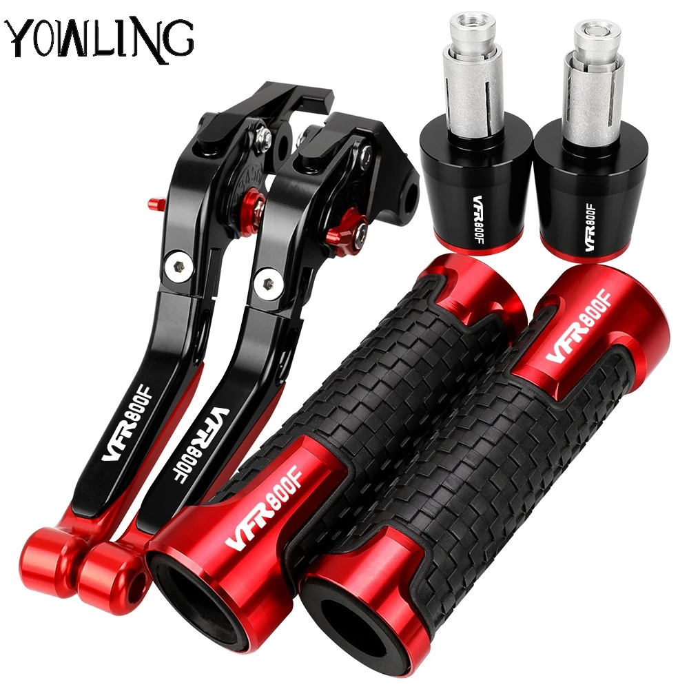 VFR 800F VFR800 F Motorcycle Clutch Brake Lever Handlebar grips ends For Honda VFR800F 2002- 2011 2012 2013 2014 2015 2016 2017