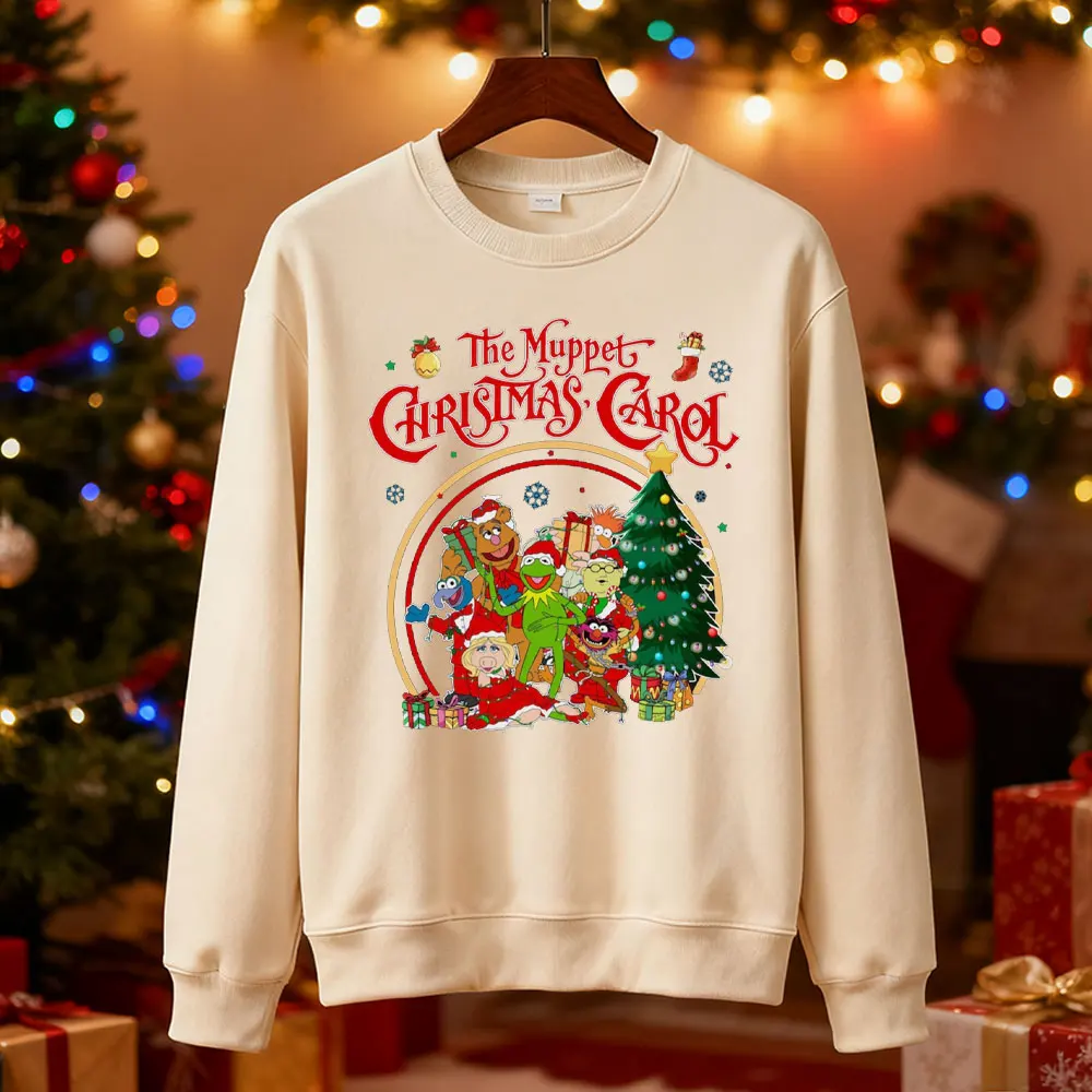 Tis The Season To Be Jolly Muppet Show عيد الميلاد كارول البلوز مضحك ريترو هدية الكريسماس الأسرة عيد الميلاد Roupas الأنثوية