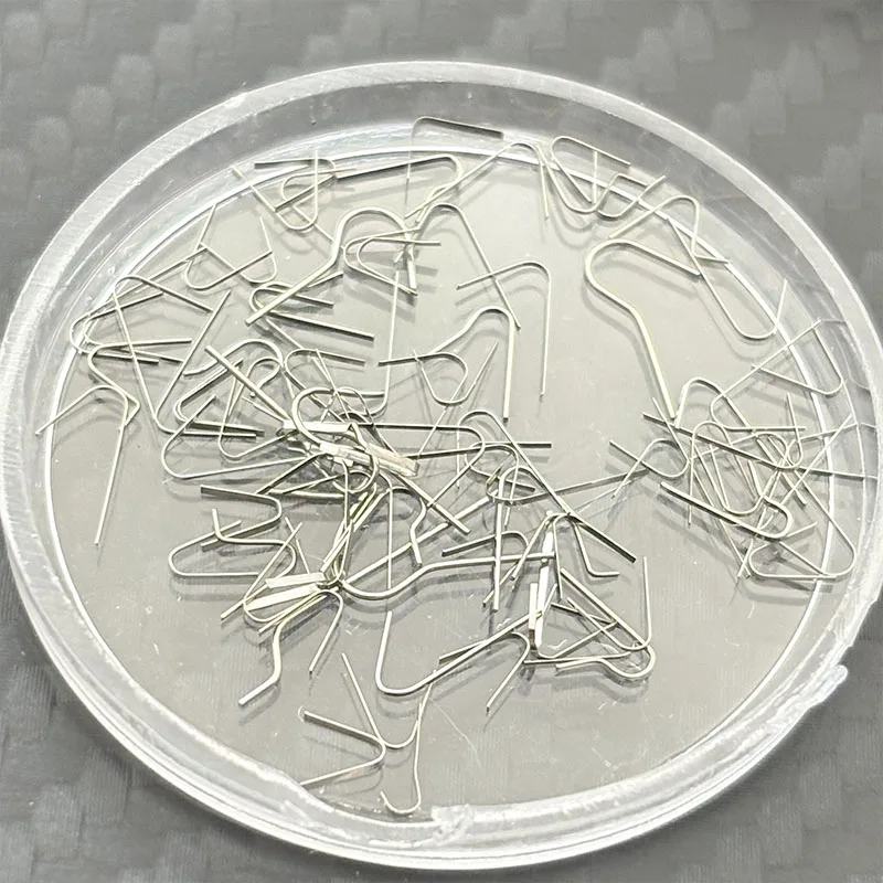 Watch Movement Accessories, Miscellaneous U-Shaped V-Shaped Springs, Various Sizes, One Bag of 100 Pieces
