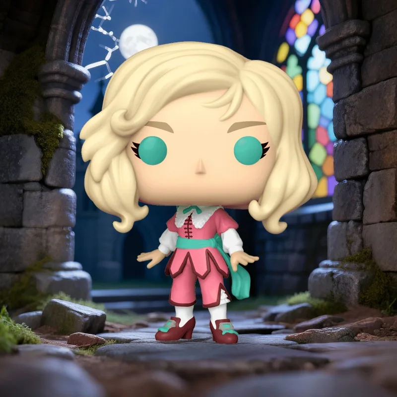 Funko POP Original Castlevania Anime Figure Maria Renard Erzsebet Action Figure Toys for Boys Girls Kids Gift Model Ornaments