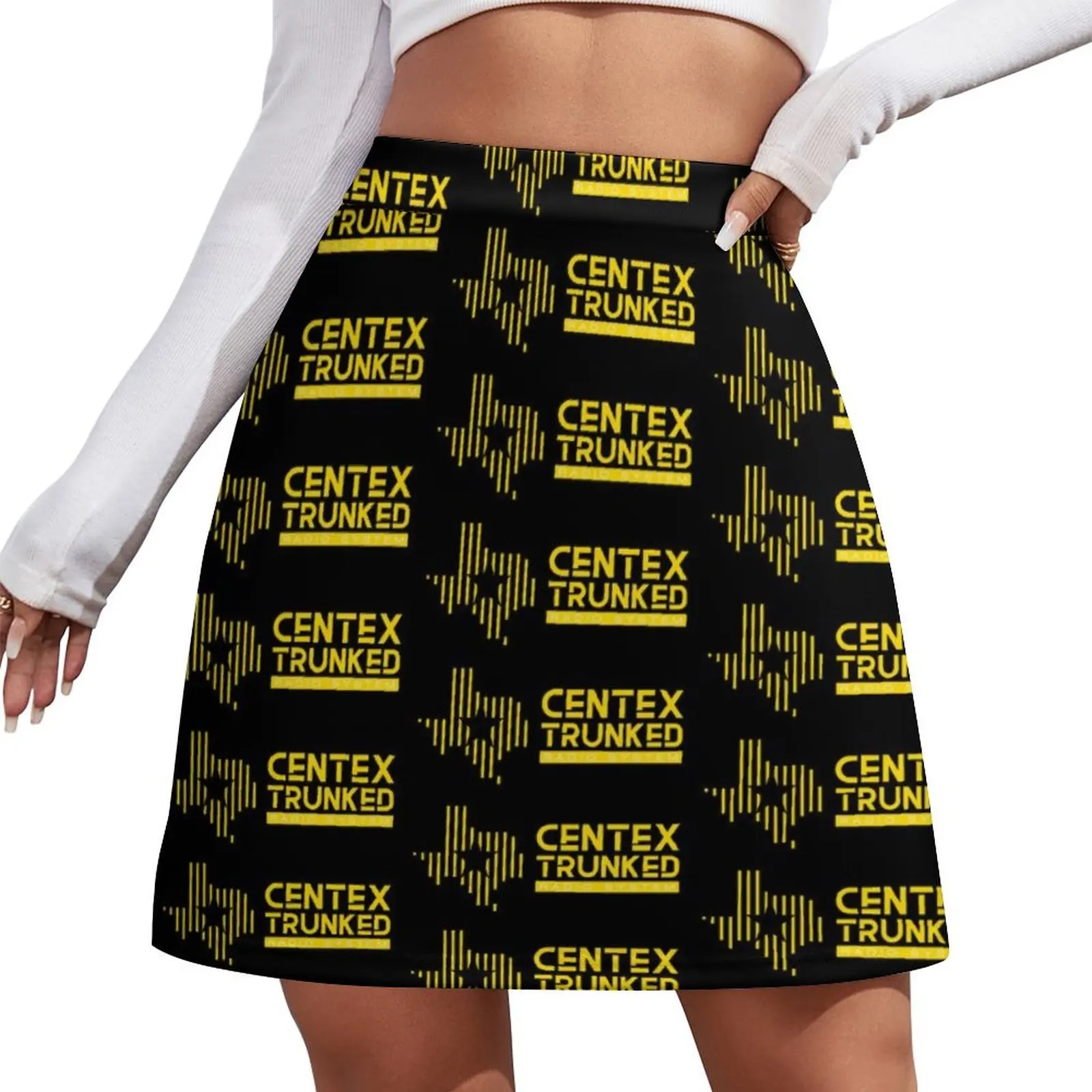 

CTRS Gold Mini Skirt clothes Woman skirt womans clothing
