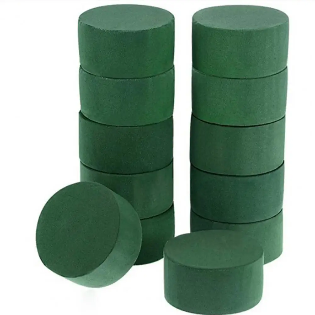 Bloques de espuma Floral verde, Kit de arreglo Floral, suministros para patio