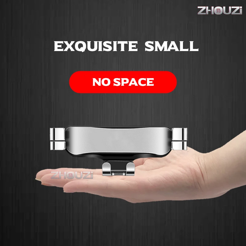 Car Mobile Phone Holder For Audi A6 C8 4A2 4A5 4GH 4GJ 2012-2022 Air Vent Mounts Stand Gravity Navigation Bracket Accessories