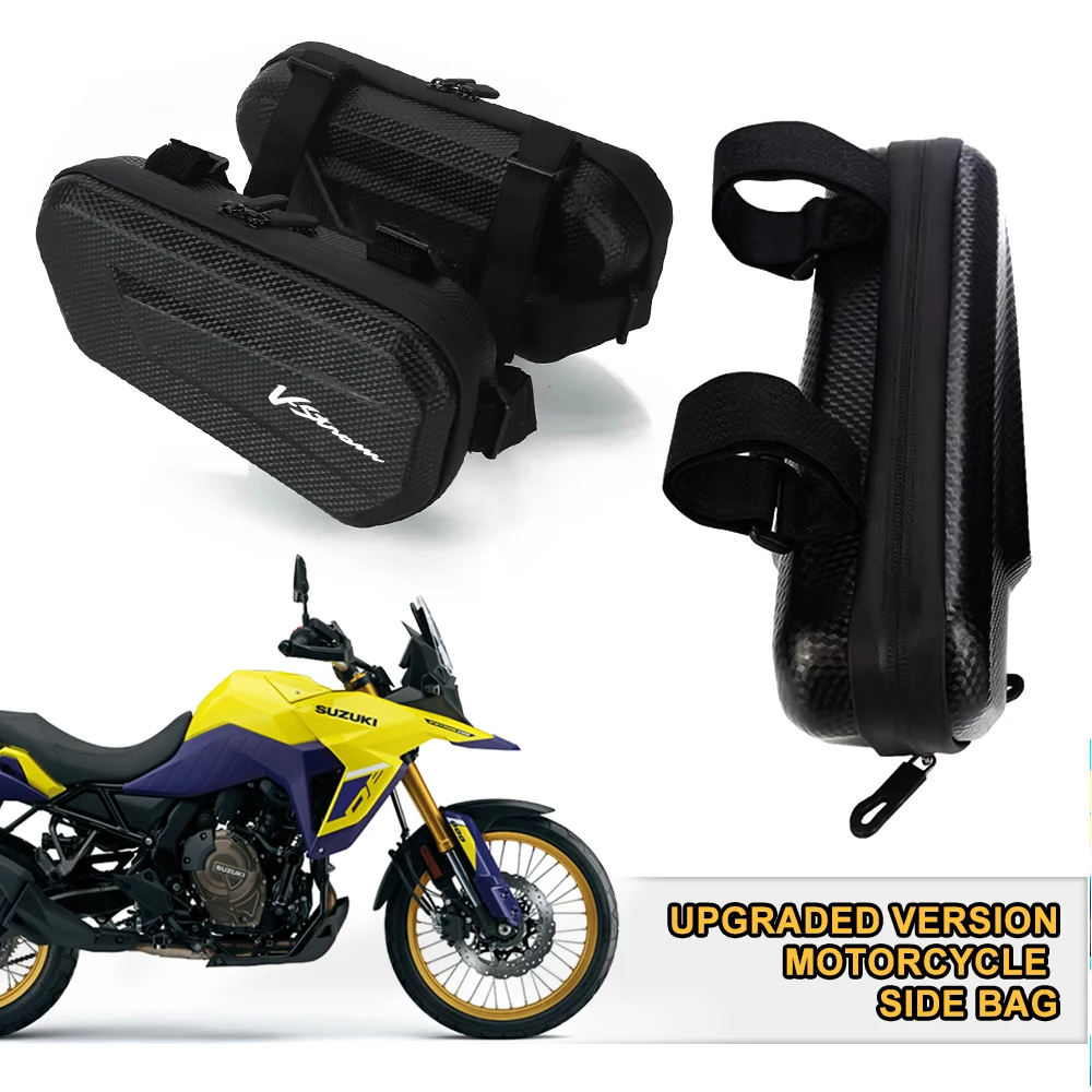 EVA Waterproof Zipper Adjustable Strap Motorcycle Repair Tool Bag For SUZUKI V Strom DL650 DL 650 XT VStrom V-Strom adventure