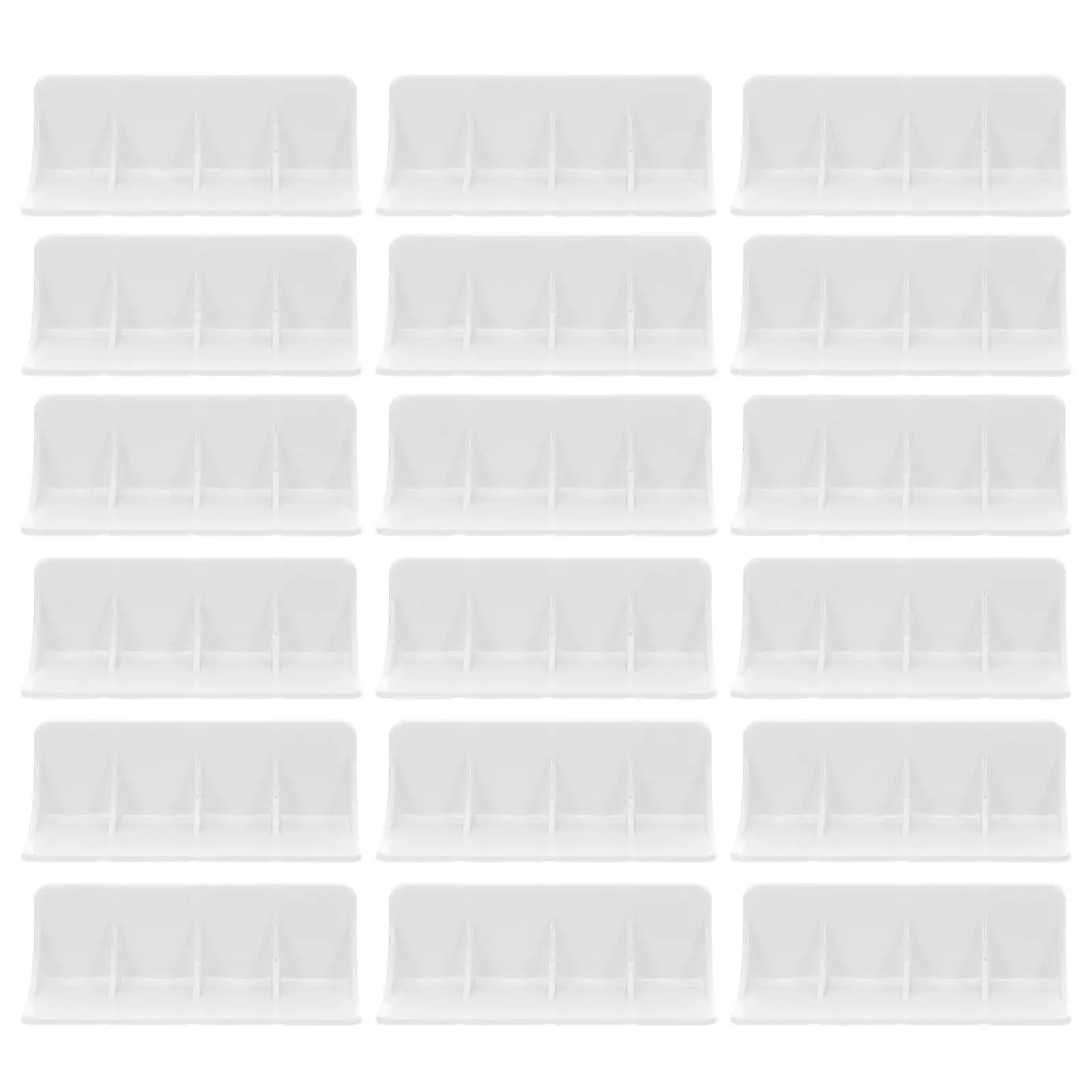 

20Pcs Playpen Stabilizer Fence Base Reinforcement for Child Safety Gates Pet Dog Anti-Slip Support Feet Plastic