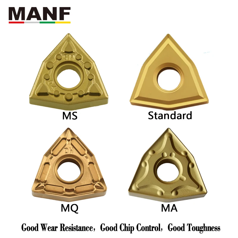 

Токарный станок MANF WNMG080404 WNMG080408, пластины, инструмент для резки, вставка, Карбидное лезвие с ЧПУ для нержавеющей стали, держатель MWLNR, мини-токарный станок для металла