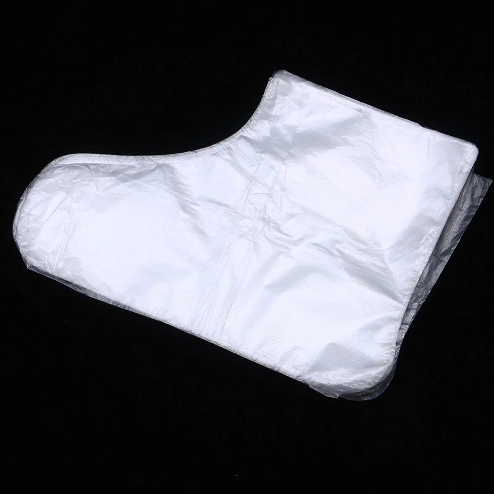 

500Pcs Disposable Transparent Foot Covers Thin Film Protector One-Off Foot Socks for Pedicure Use Transparent Film