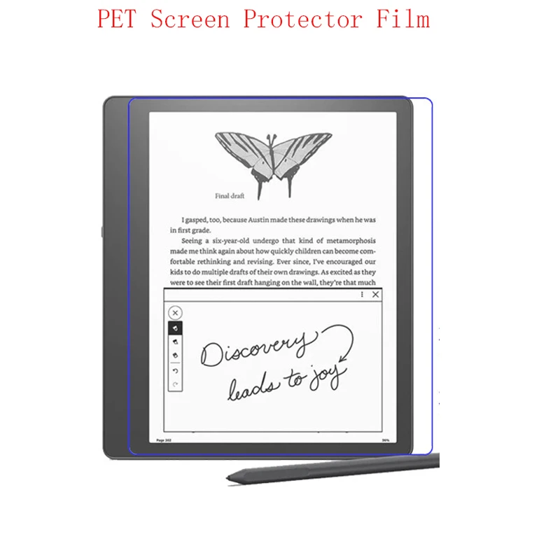 Soft PET Matte anti glare/Clear Screen Protector ป้องกันฟิล์มสําหรับ Amazon Kindle Scribe 10.2 นิ้ว E-book 3 ชิ้น