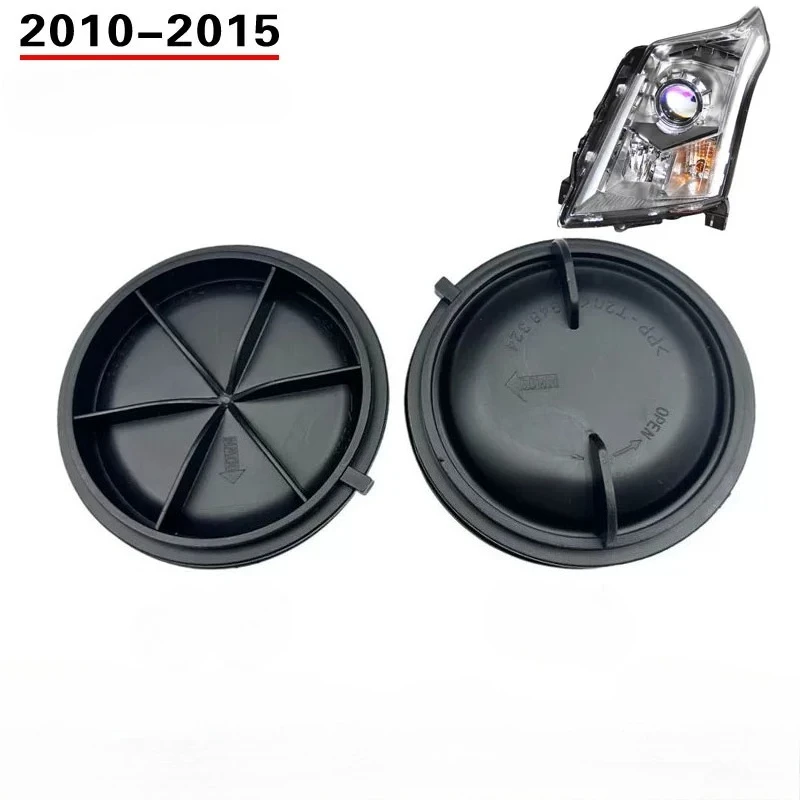 Fit for Cadillac SRX 2010-2015 Headlight Back Cover Dustproof Cap Bulb Seal Cover Rear Lamp Housing Cover