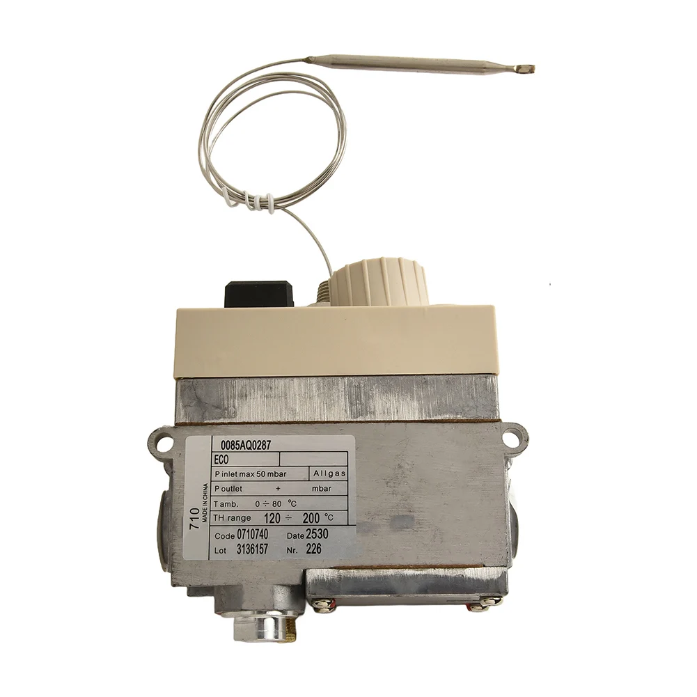 Temperature Control Valve 710 for Gas Appliances Compatible with Fryers and Ovens Operating at 120 200 Degrees Celsius