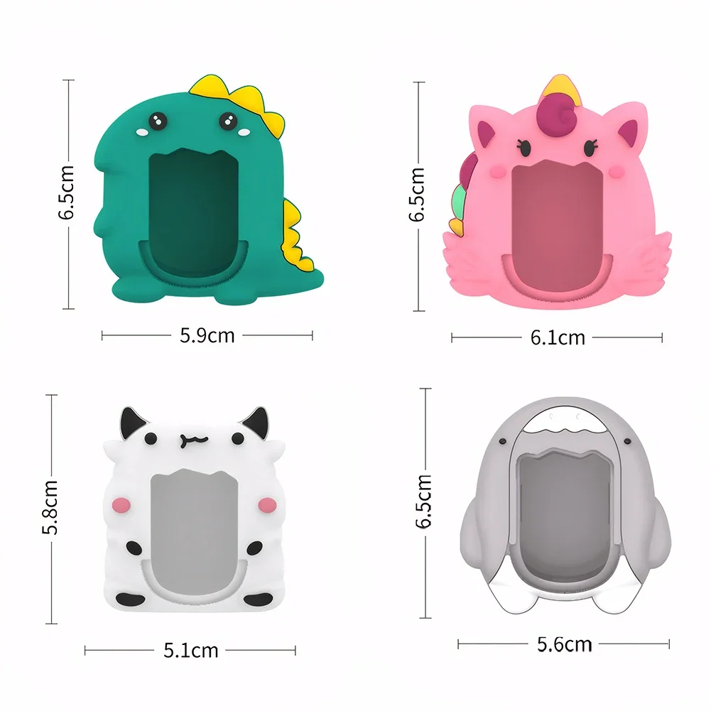 For Tamagotchi Original Silicone Protective Case Shockproof Cover  Lanyard for Virtual Pet Game Machine Accessories Gift