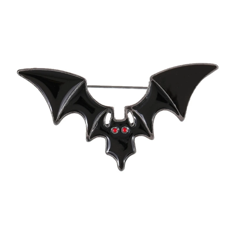 Sophisticated Bat Wing Lapel Pin in Sturdy Farbic Easy to Wear for Parties Supplies and Stage Performances Home Accessory