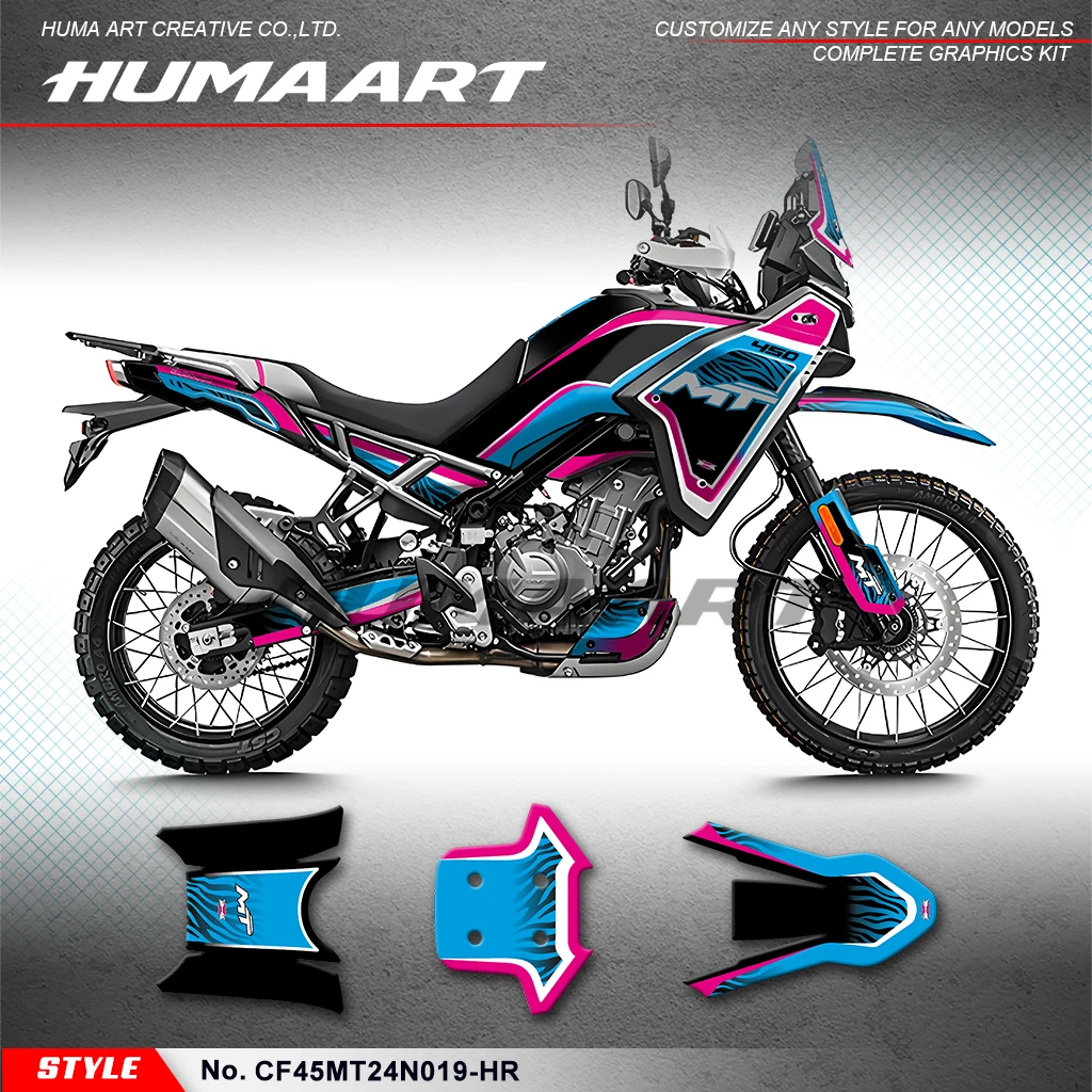 

Наклейки-стикеры HUMAART для мотоцикла CFMOTO 450MT 450 MT 450, защита, CF45MT24N019-HR