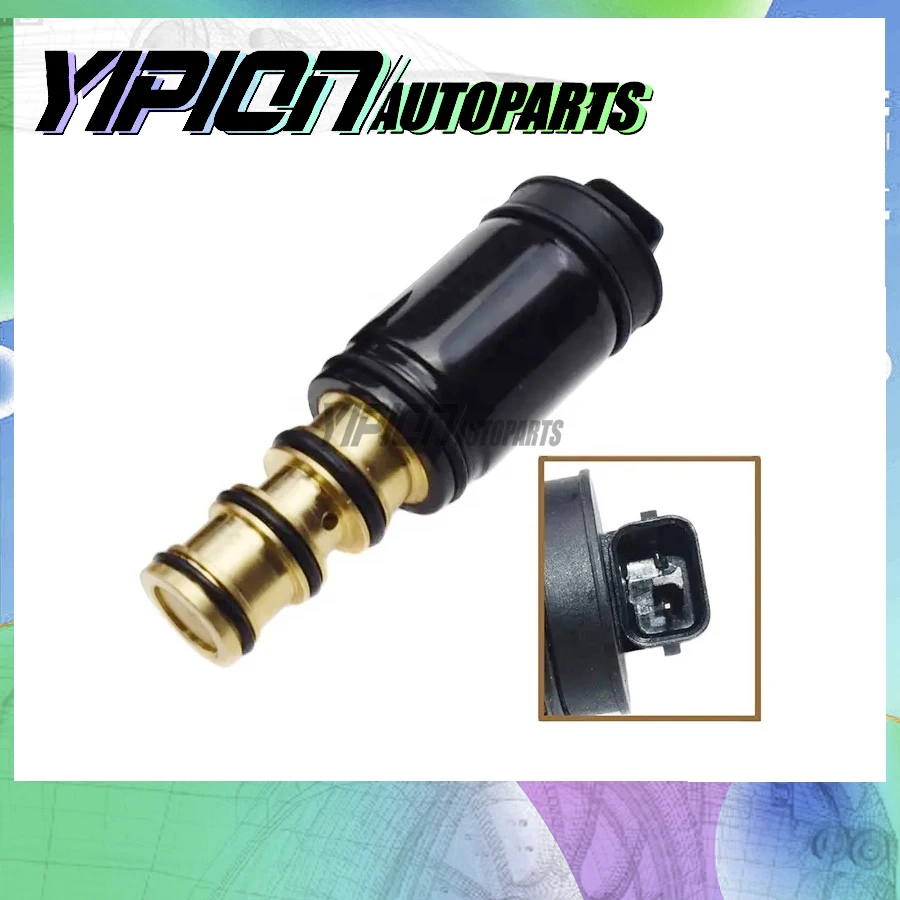 

For DENSO 5SEU09C 5SE11C 5TSE10C 5SE12C 6SEU16C CV5SE11 AC Compressor Electronic Control Valve for Toyota Yaris 2006-2011