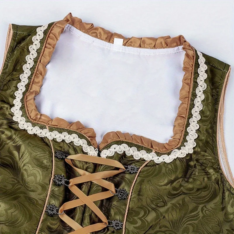 زي مهرجان أكتوبر، ملابس بافاري ألمانية تقليدية، إكسسوارات أزياء فستان الهالوين