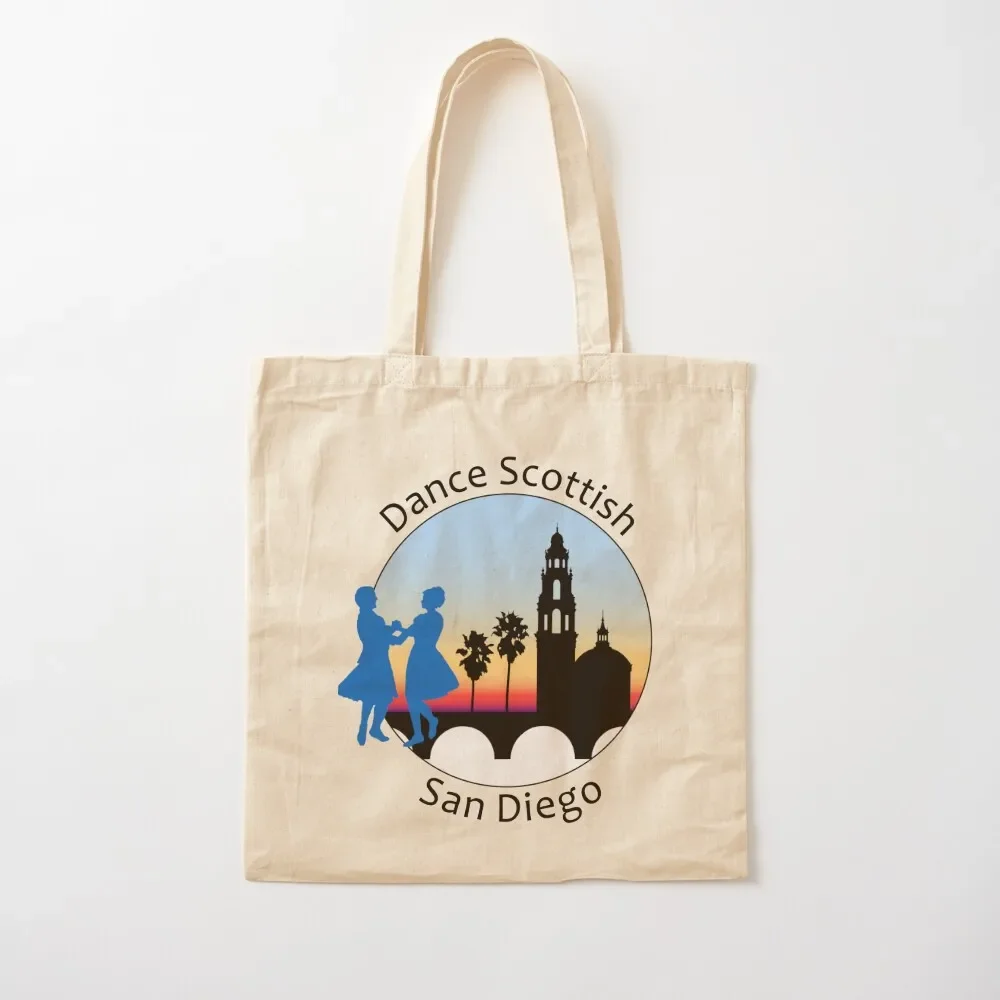 Circular RSCDS SD Logo with Transparent background Tote Bag Lady bag Shopper handbag canvas bags Canvas Tote Bag