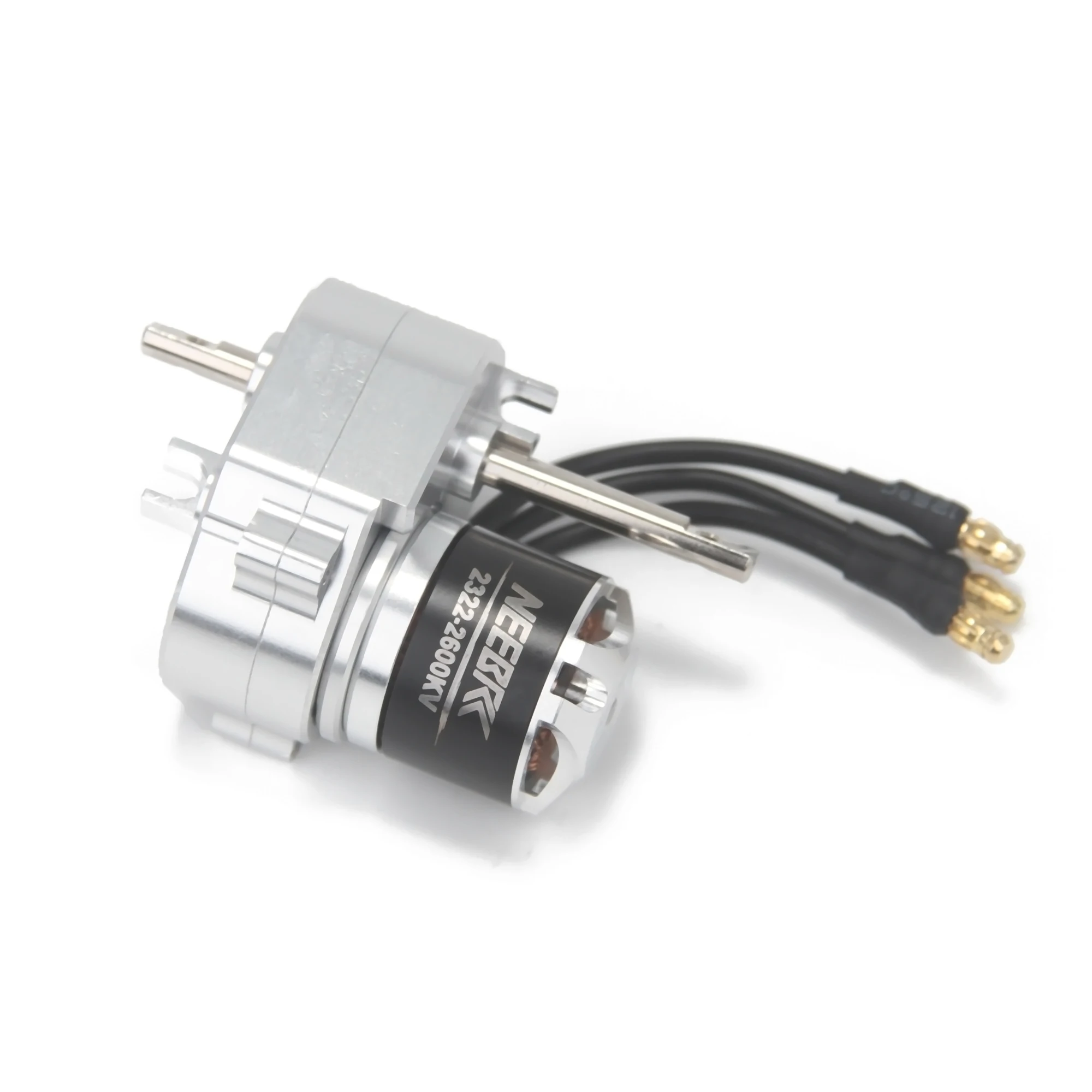 มอเตอร์ไร้แปรงถ่าน NEEBRC 2322 2600KV พร้อมเกียร์โลหะเต็มรูปแบบ สำหรับรถบังคับวิทยุ รถครอว์เลอร์ รถบรรทุก MN82 MN78 MN168 MN99 MN98 อะไหล่ DIY