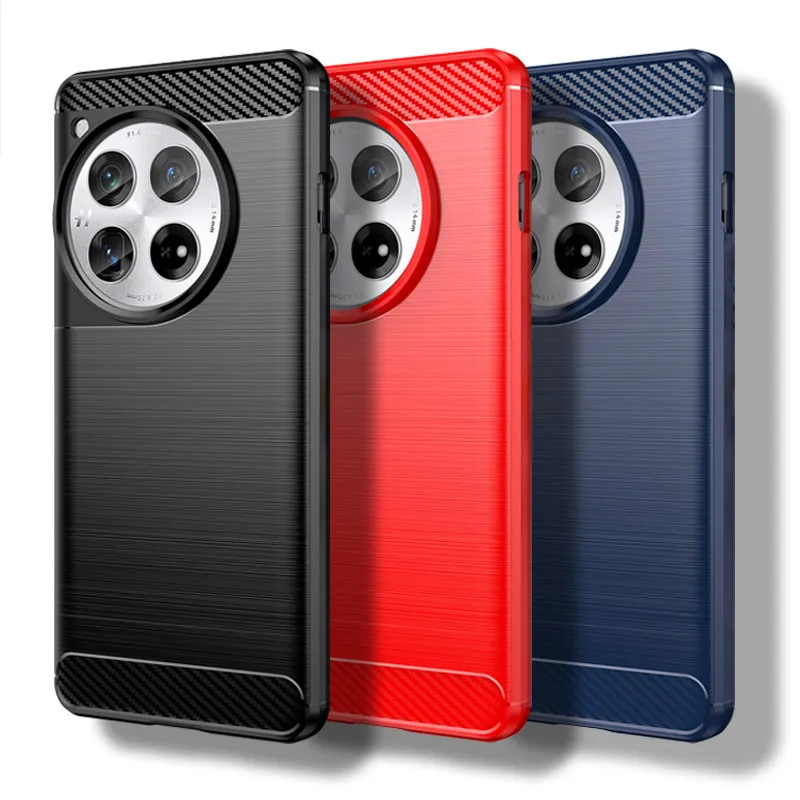 Shockproof Soft Silicone Protetor Bumper Case, Capa para OnePlus 12, 5G, 6.82"