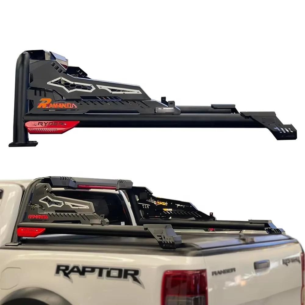 Barra antivuelco ARMANDO 4x4 para Ranger, Hilux Vigo, Revo, Rocco, barra antivuelco universal para camioneta Dmax, Navara, Triton