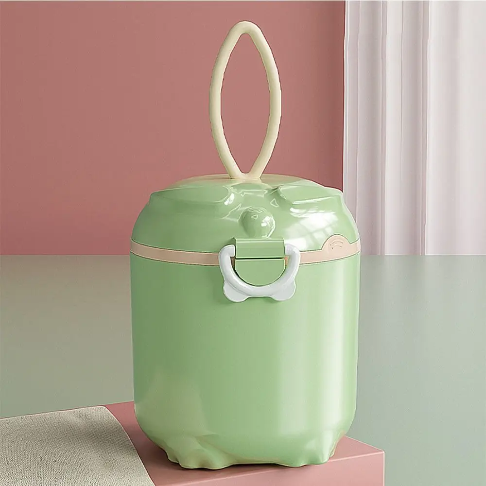 

Cartoon With Milk Powder Spoon Candy Color Baby Milk Powder Box Essential Cereal Food Storage Box Toddle Snacks Container