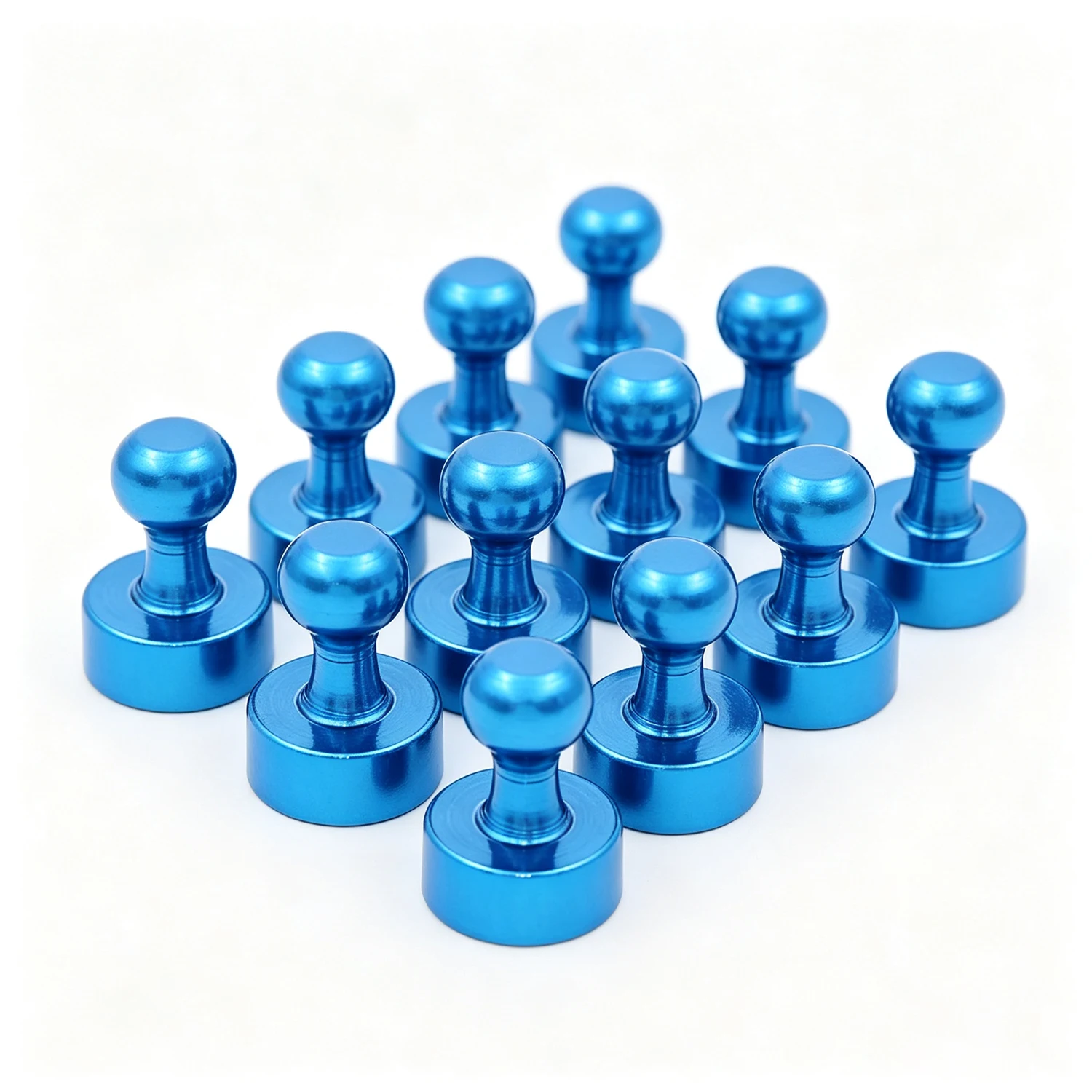 N38 Super Strong Neodymium Magnetic Pushpins Sucker Thumbtack Durable Steel Magnet Push Pin for Refrigerator Whiteboard