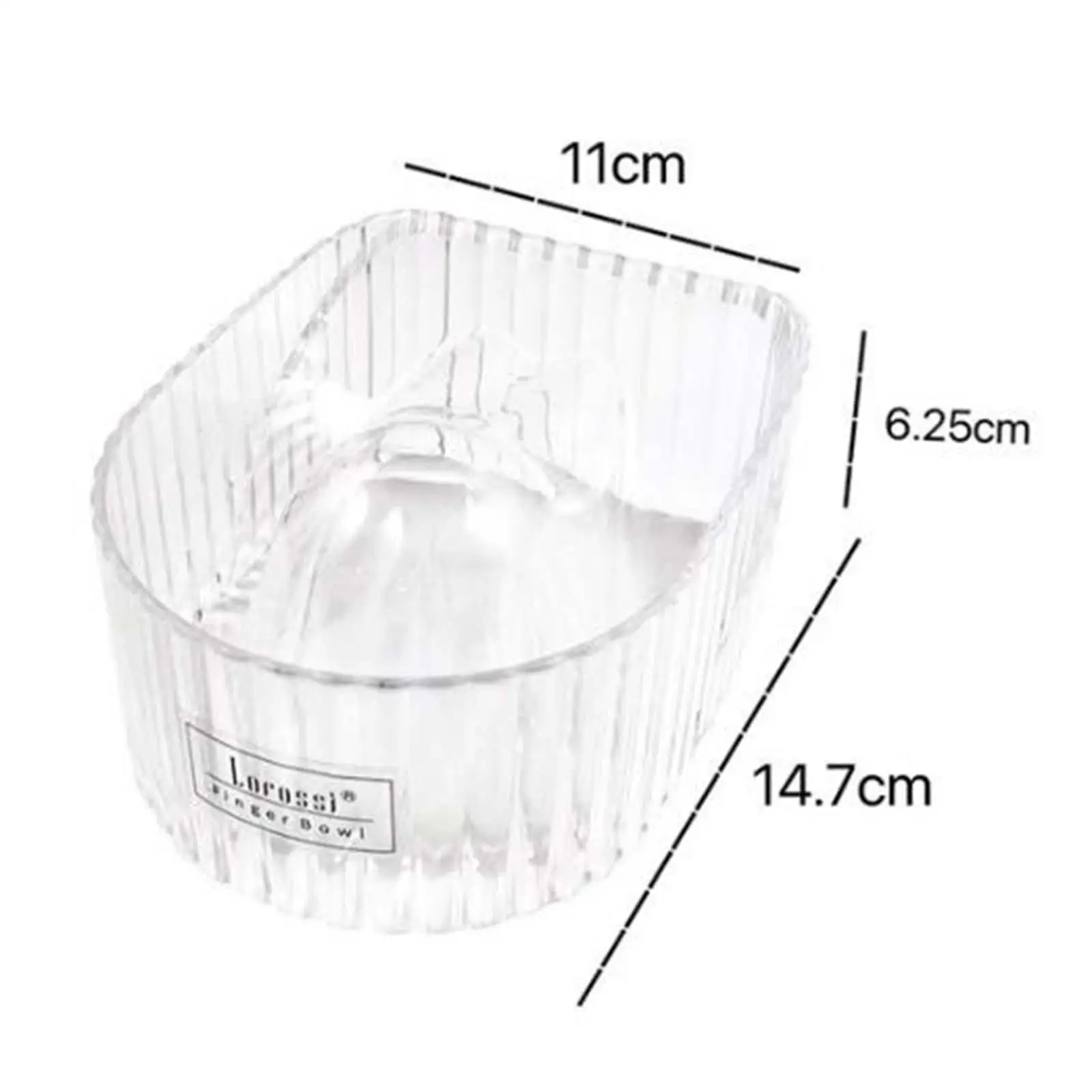 وعاء نقع الأظافر من مادة PS، أداة إزالة مسحوق الغمس للنساء والفتيات، مستلزمات مانيكير المهنية