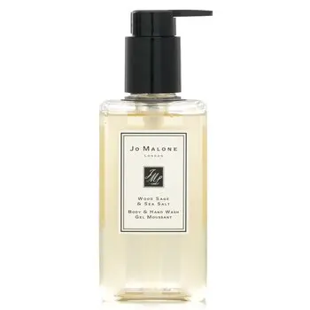 

Jo Malone Wood Sage & Морская соль для тела и ручной стирки (с насосом) 250 мл/8,5 унции