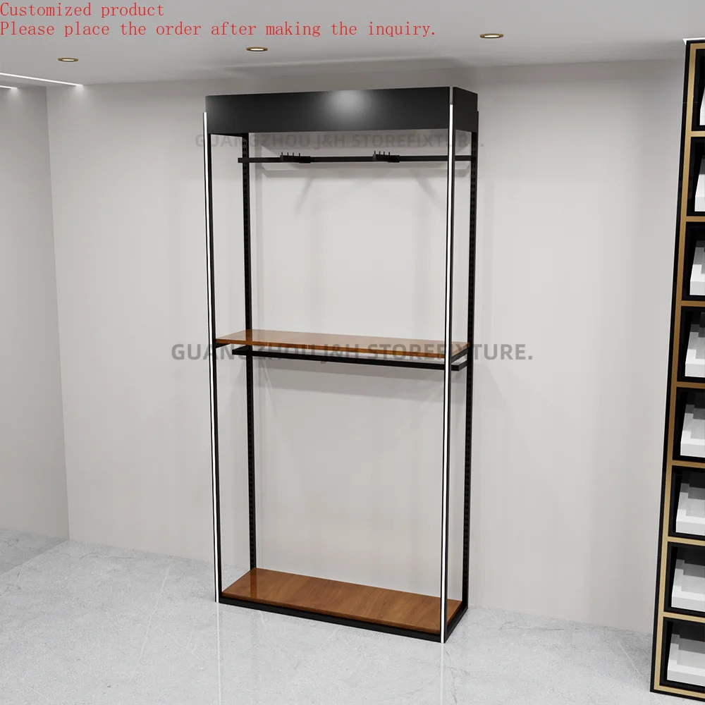 

Custom.Custom .Custom.Industrial Metal Hang Garment Stand Single Rail Clothing Display Rack Heavy Duty Clothes Rack