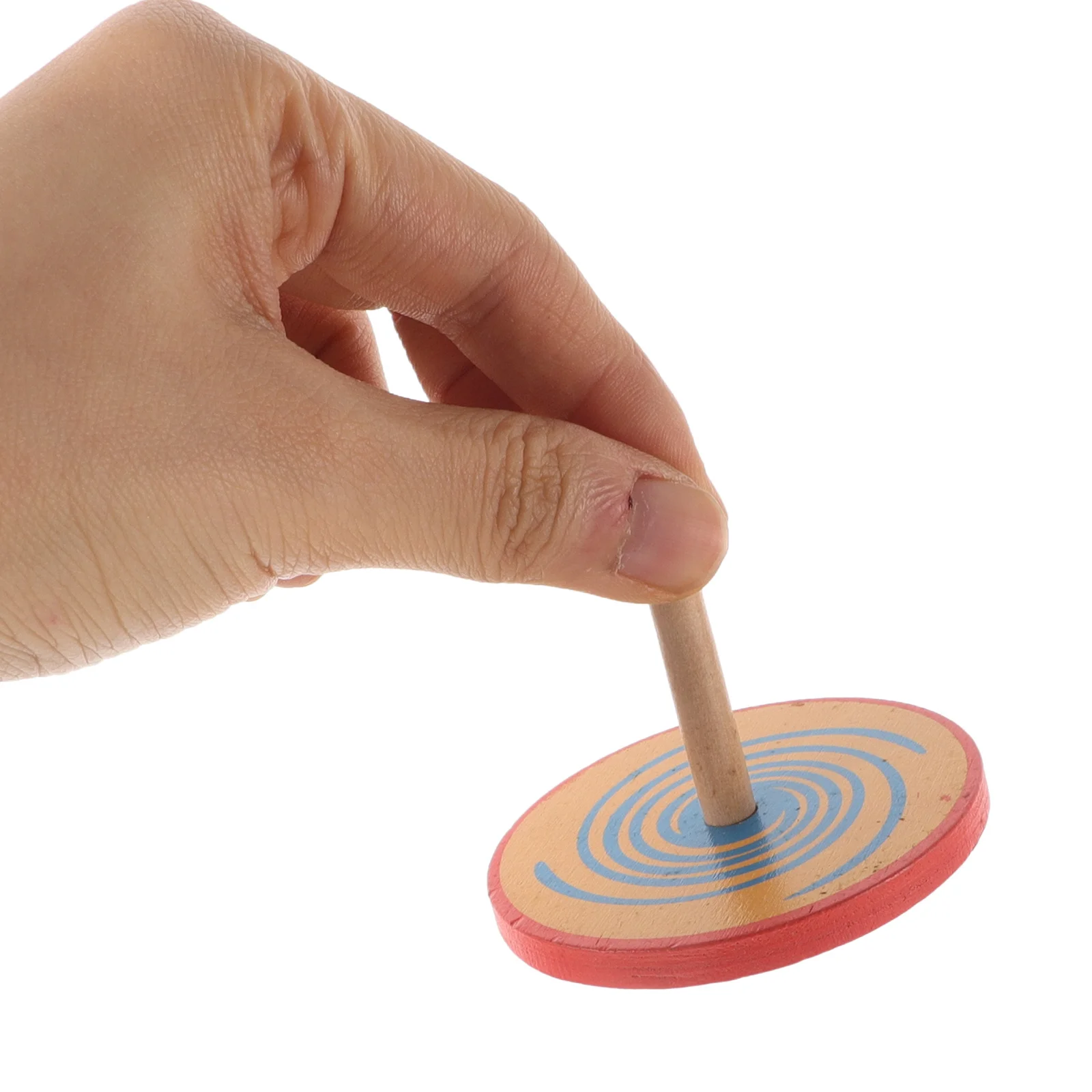 

4Pcs Wooden Spinning Tops Colorful Gyroscopes for Kids Children Exercise Cognition Handeye Coordination Fun Play