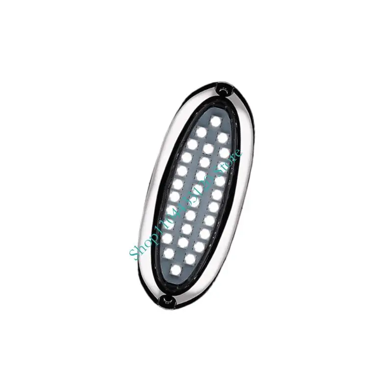 50000 Hour LED Underwater Light for Marine Stainless Steel Body Waterproof Corrosion Resistant Energy Efficient Design