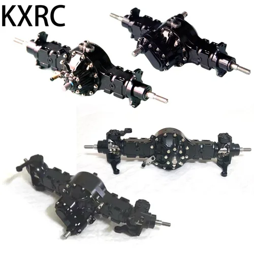 금속 프론트 리어 스루 액슬 차동 잠금 파워 액슬, 1/14 타미야 RC 트럭 트레일러 스카니아 벤츠 악트로스 볼보 MAN 부품