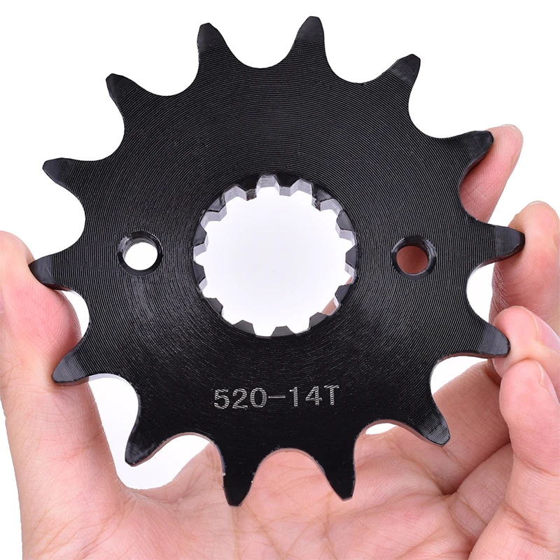520 سلسلة 14T الجبهة 42T 50T الخلفية ضرس كيت لكاواساكي KLX250 KLX 250 S 2006 2007 2009-2019 2020 250 D-Tracker X 1998-2016 #5